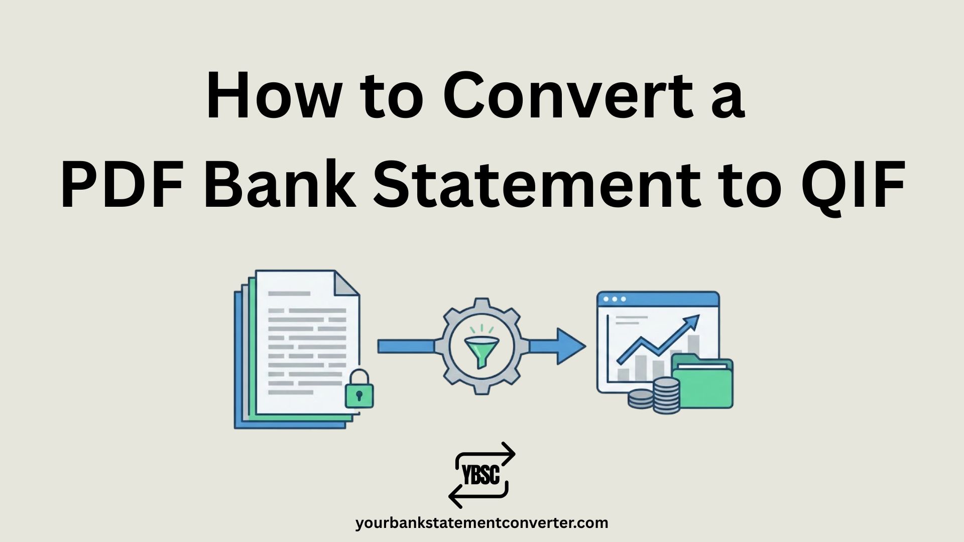 How to Convert a PDF Bank Statement to QIF