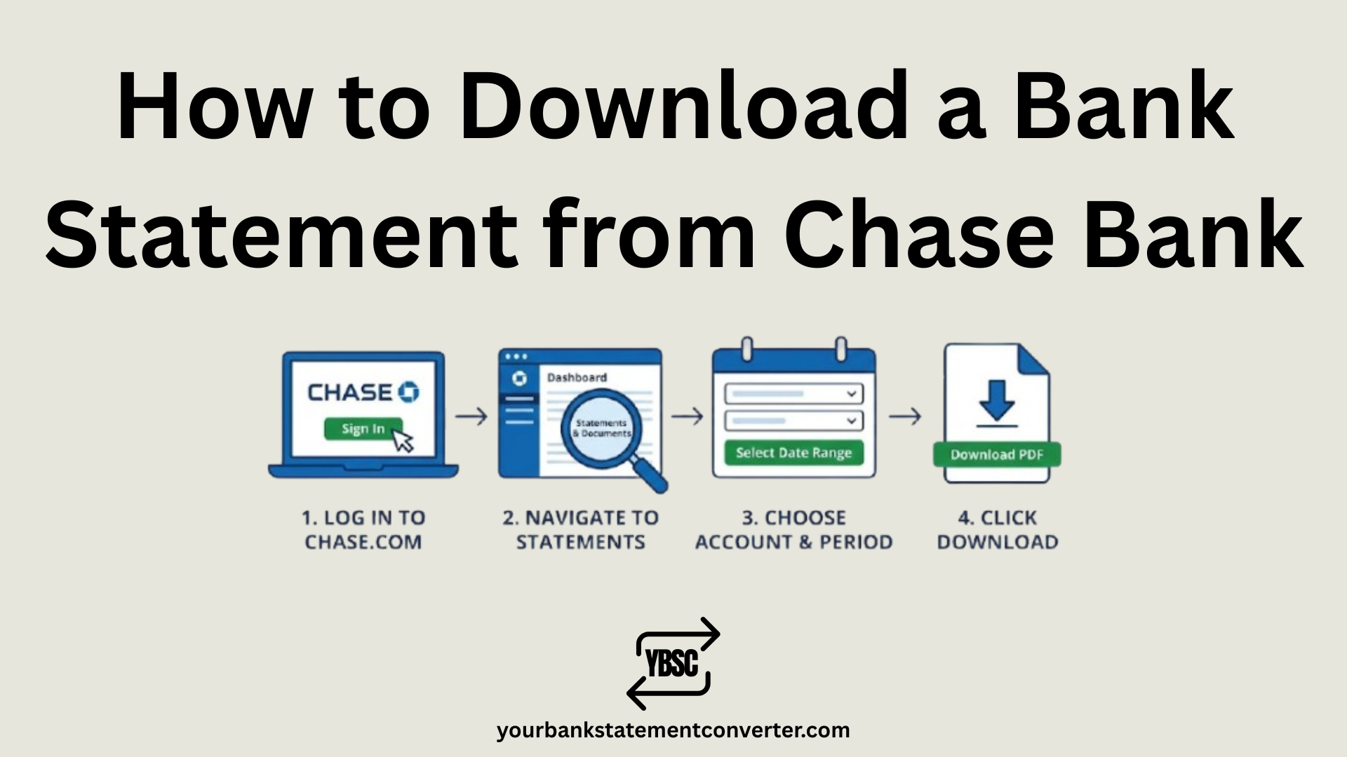 How to Download Bank Statement from Chase Bank