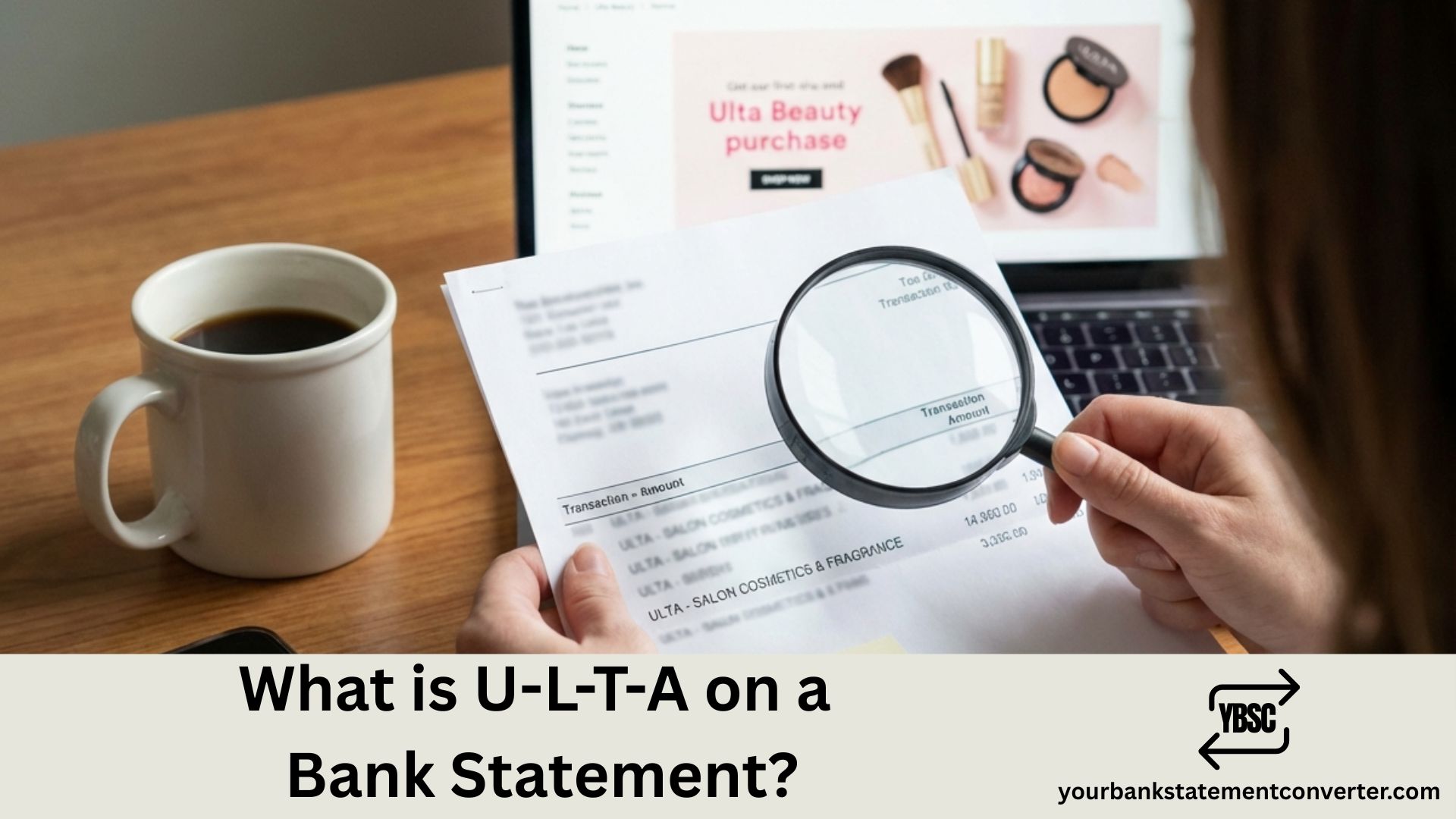 What is U-L-T-A on a Bank Statement