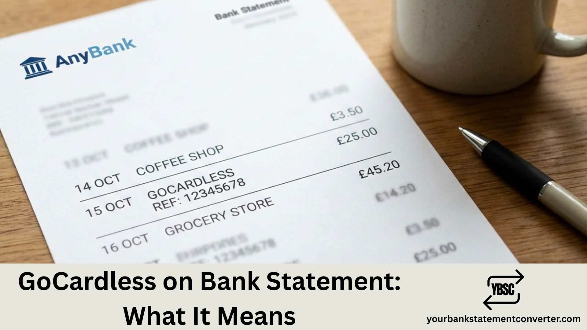 GoCardless on Bank Statement_ What It Means
