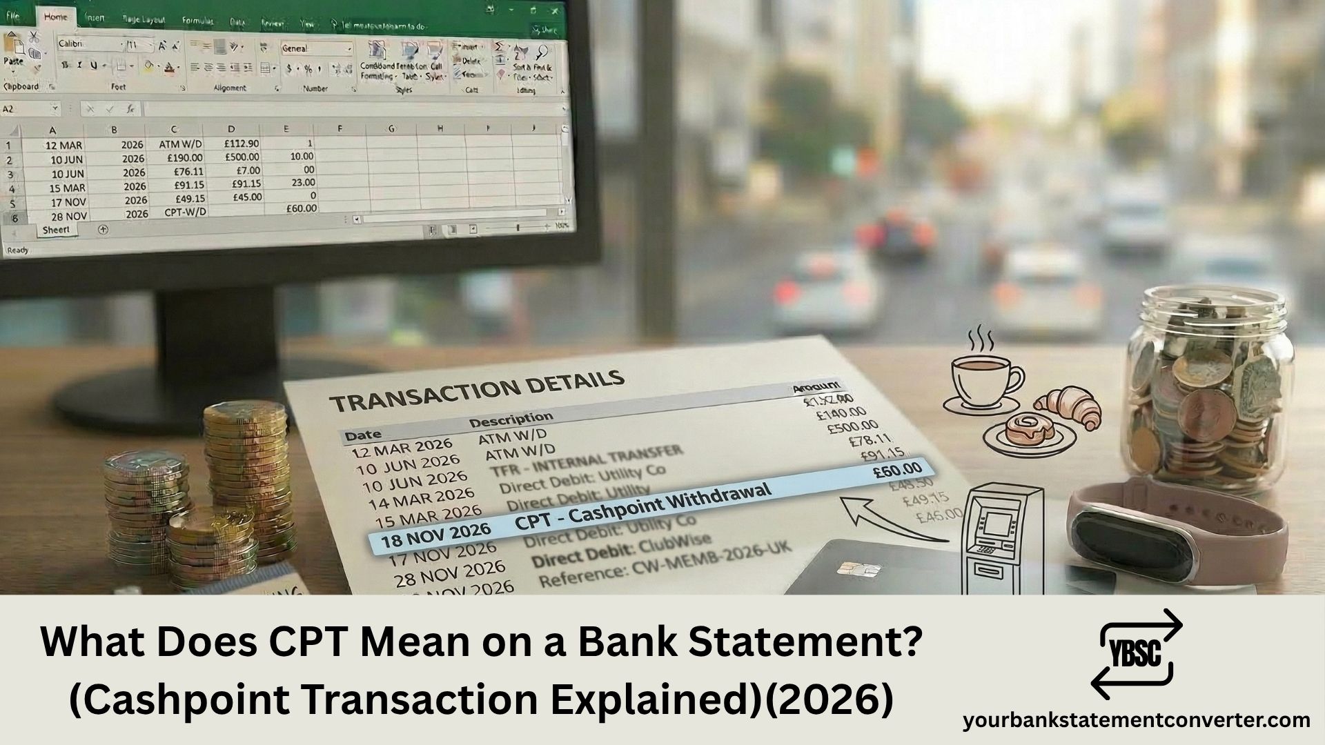 What Does CPT Mean on a Bank Statement (Cashpoint Transaction Explained)