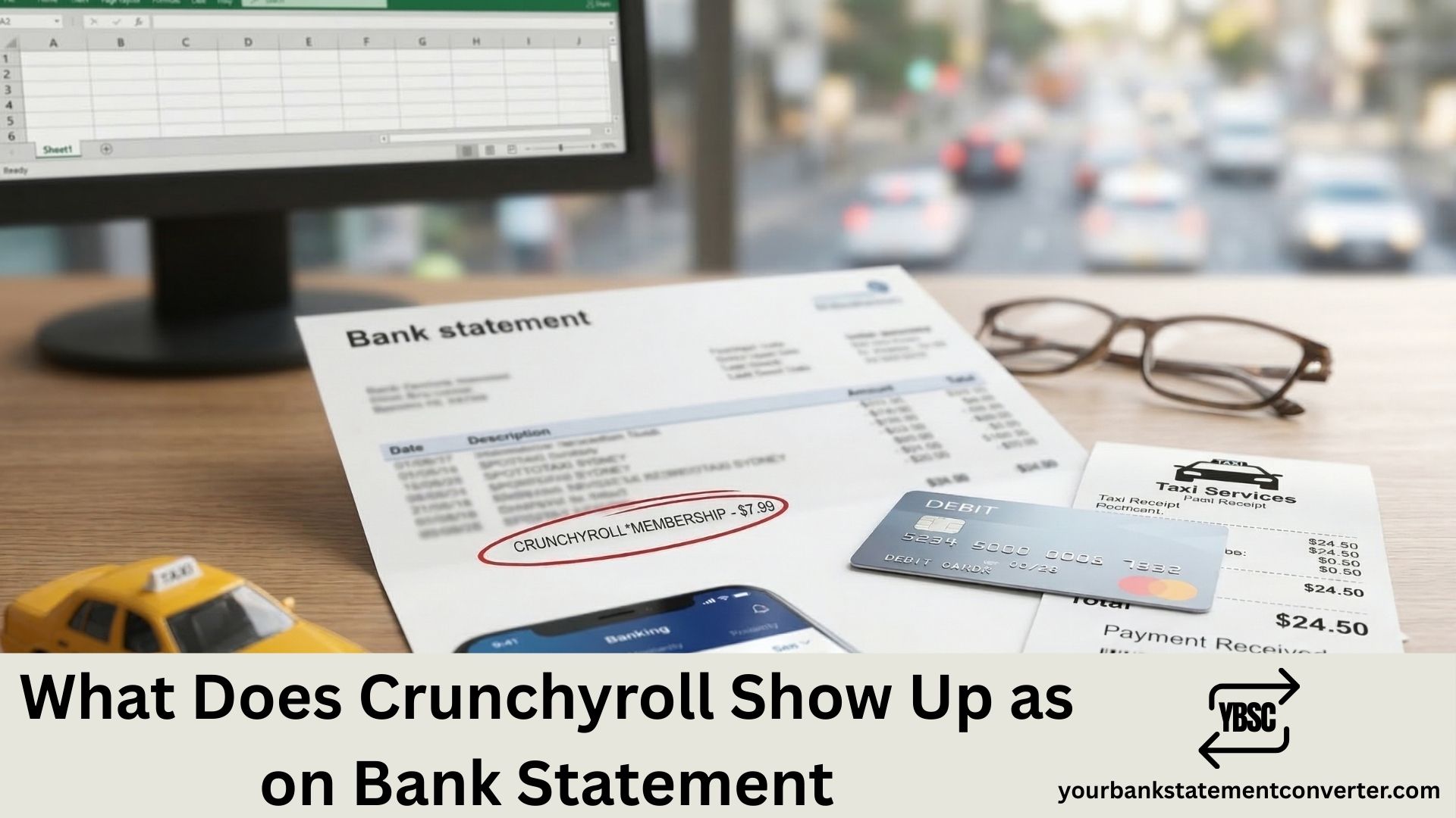 What Does Crunchyroll Show Up as on Bank Statement