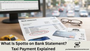 What Is Spotto on Bank Statement Taxi Payment Explained