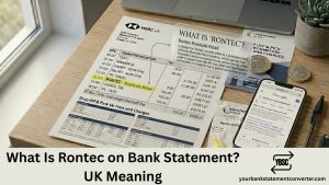 what is rontec on my bank statement