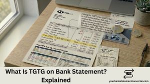 what is tgtg on bank statement